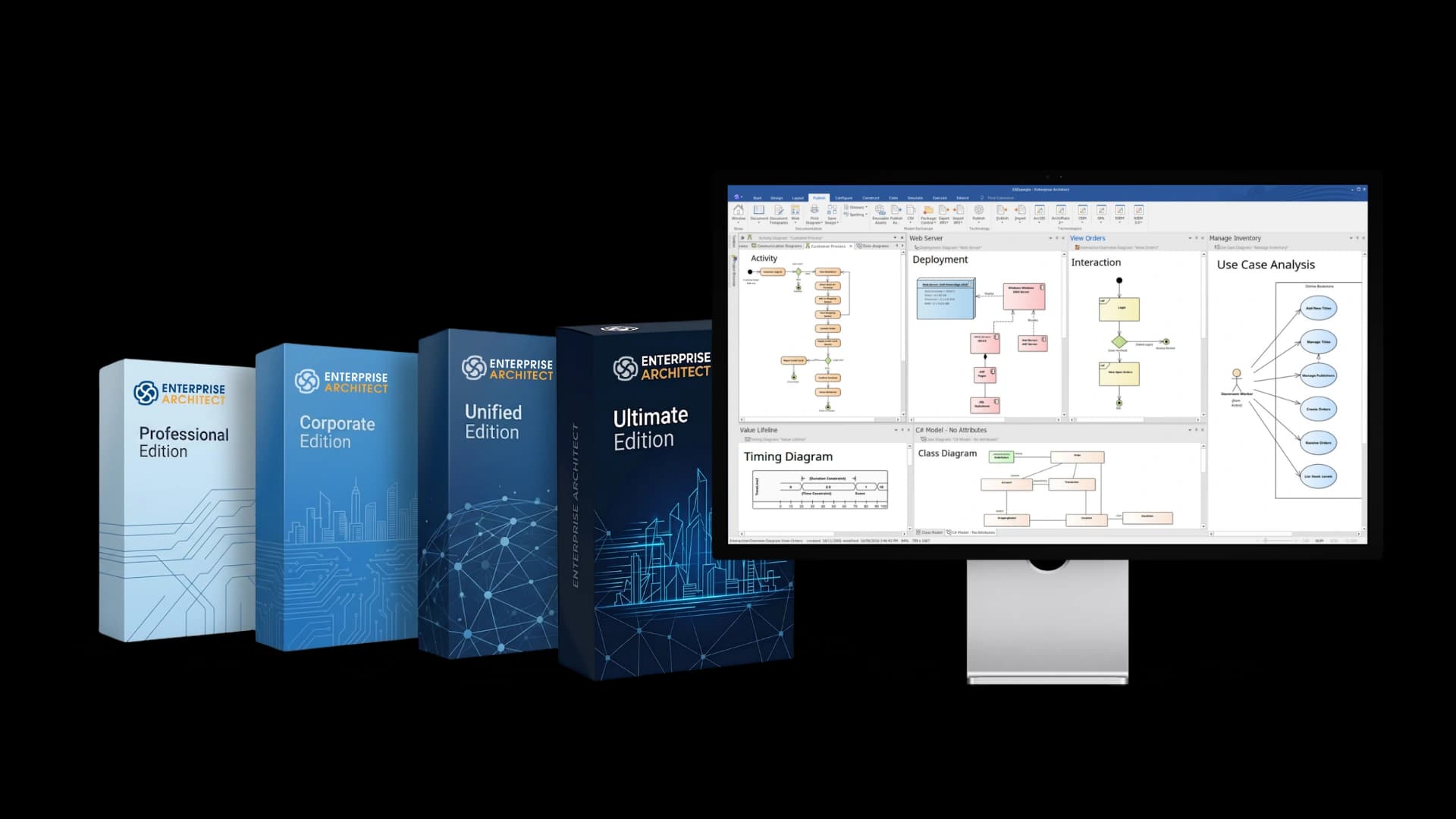 Sparx Systems Enterprise Architect Sparx EA Editions Overview Page